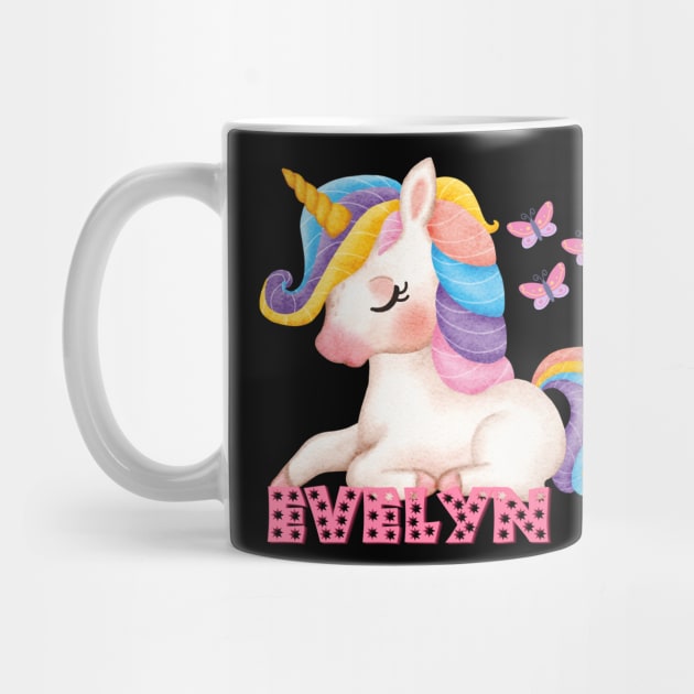 Personalized name Evelyn by Jo Palmer